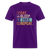 Eat Sleep Hike Repeat Unisex Classic T-Shirt - purple