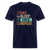 Eat Sleep Hike Repeat Unisex Classic T-Shirt - navy