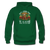 Sloth Hiking Team Men's Hoodie - forest green